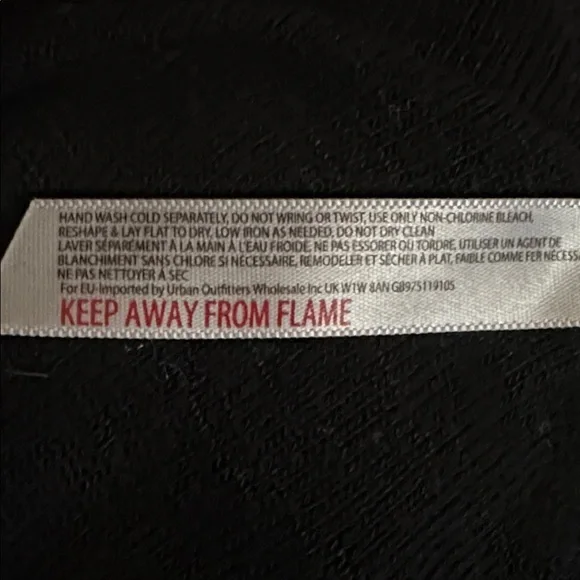 Free People Intimately Weekend Layering Top Black Gray Combo Burnout S Raw Edge - Picture 10 of 11